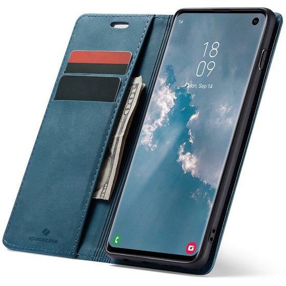 Spacecase Wallet Galaxy S10 blue - (5903943200276)