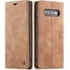 Spacecase Wallet Galaxy S10e kawowy - (5903943207718)