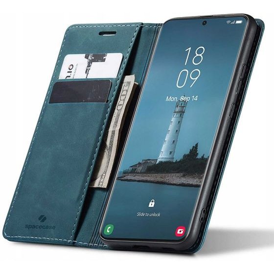 Spacecase Wallet Galaxy S21 Ultra blue - (5903943228744)