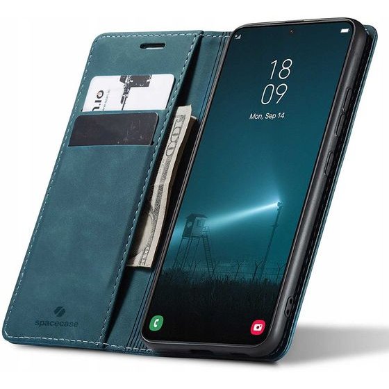 Spacecase Wallet Galaxy S22+ blue - (5903943274499)