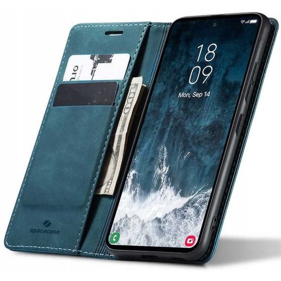 Spacecase Wallet Galaxy S23 FE blue - (5905719105747)