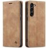 Spacecase Wallet Galaxy S23 light brown - (5905123461354)