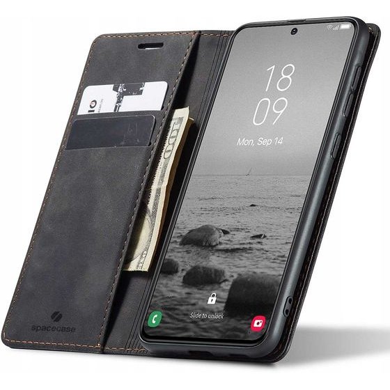 Spacecase Wallet Galaxy S23+ black - (5905123461361)