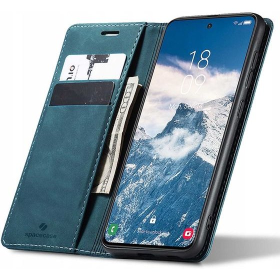 Spacecase Wallet Galaxy S24 FE blue - (5905719113940)