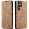 Spacecase Wallet Galaxy S24 Ultra light brown - (5905719106461)