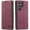 Spacecase Wallet Galaxy S24 Ultra red - (5905719106478)