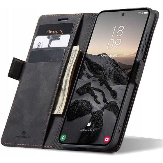 Spacecase Wallet Galaxy S26 Ultra black - (5905719139896)