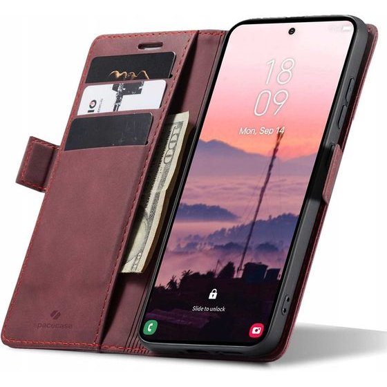 Spacecase Wallet Galaxy S26 Ultra red - (5905719139919)