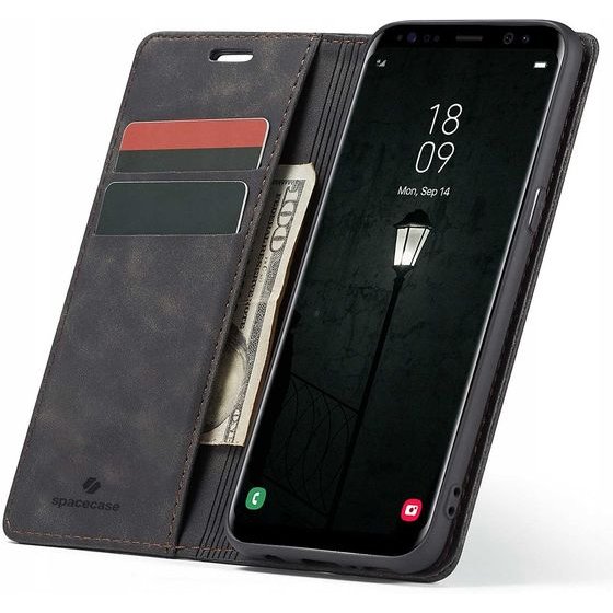 Spacecase Wallet Galaxy S8 black - (5903943200481)