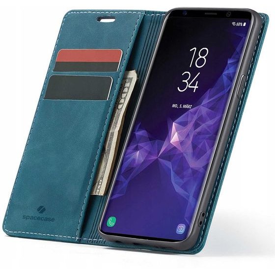 Spacecase Wallet Galaxy S9 blue - (5903943200351)