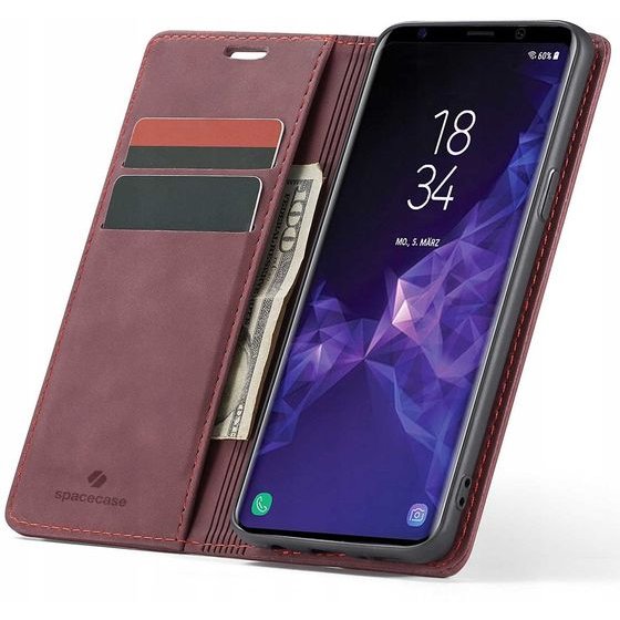 Spacecase Wallet Galaxy S9 red - (5903943200344)