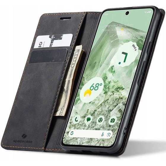 Spacecase Wallet Google Pixel 8A black - (5905719109868)