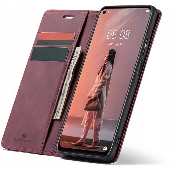 Spacecase Wallet Huawei P40 Lite red - (5903943225200)