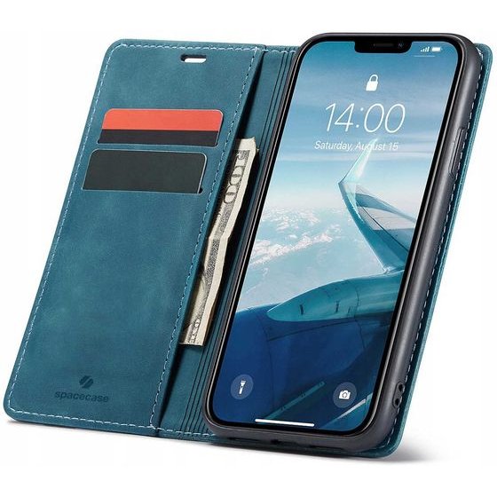 Spacecase Wallet iPhone 11 blue - (5903943200795)