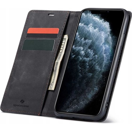 Spacecase Wallet iPhone 11 Pro black - (5903943200726)