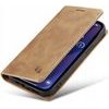 Spacecase Wallet iPhone 15 Plus light brown - (5905719104436)
