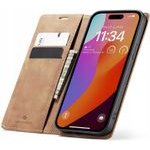 Spacecase Wallet iPhone 15 Pro light brown - (5905719104634)