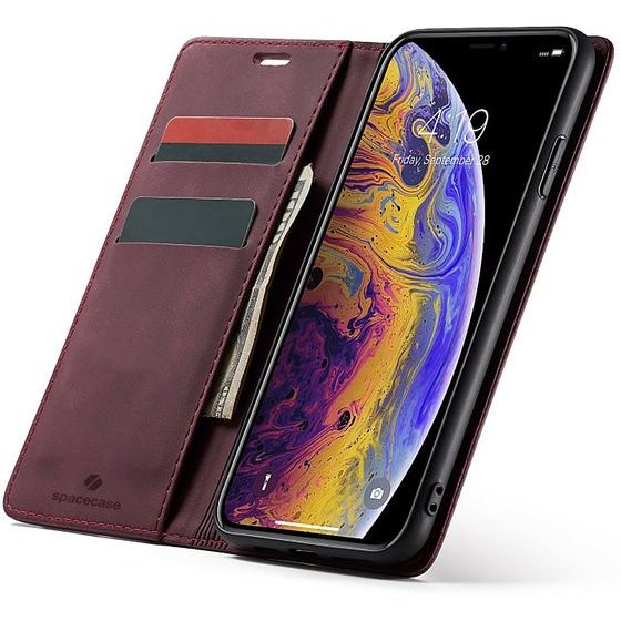 Spacecase Wallet iPhone X/Xs red - (5903943225323)