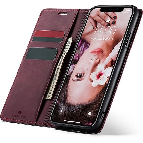 Spacecase Wallet iPhone Xr red - (5903943225361)