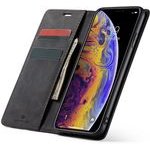Spacecase Wallet iPhone Xs Max black - (5903943225378)