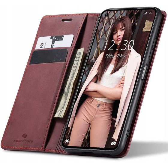 Spacecase Wallet Mi 10T Lite red - (5903943207930)