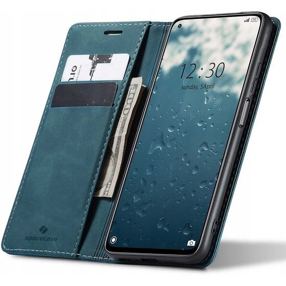 Spacecase Wallet Mi 10T/10T Pro blue - (5903943207886)