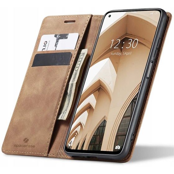 Spacecase Wallet Mi 10T/10T Pro light brown - (5903943207879)