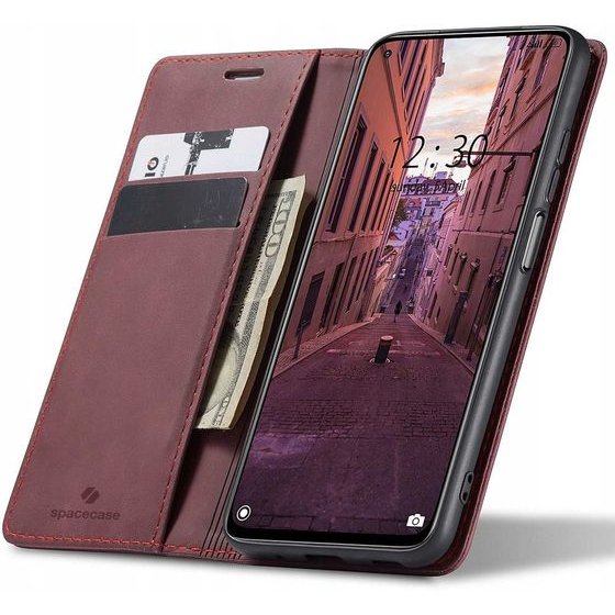 Spacecase Wallet Mi 10T/10T Pro red - (5903943207893)