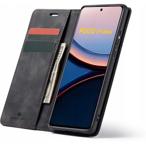 Spacecase Wallet Poco F7 Ultra black - (5905719119232)