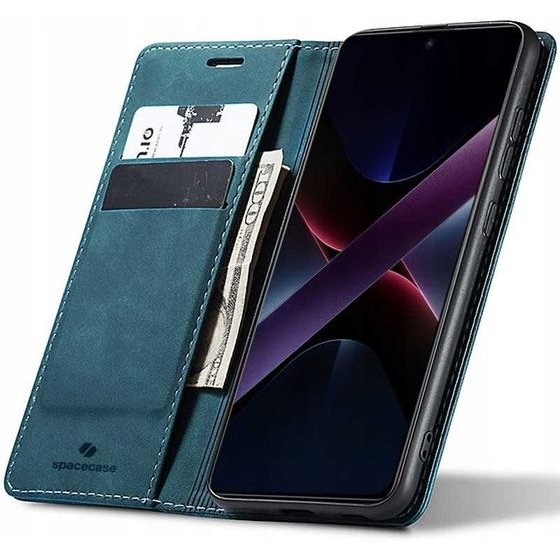 Spacecase Wallet Poco X7 Pro 5G blue - (5905719118600)