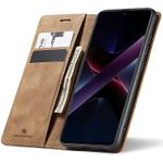 Spacecase Wallet Poco X7 Pro 5G light brown - (5905719118594)