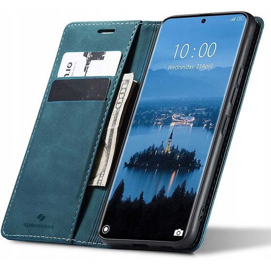 Spacecase Wallet Poco X7/RM Note 14 Pro/Pro+ 5G blue - (5905719118570)