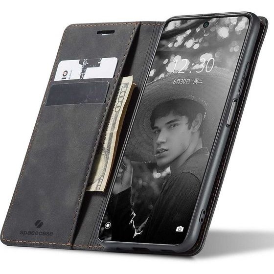 Spacecase Wallet Redmi Note 10 Pro black - (5903943231102)