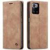 Spacecase Wallet Redmi Note 10 Pro light brown - (5903943231133)
