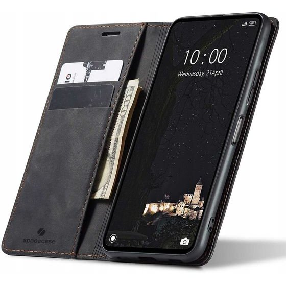 Spacecase Wallet Redmi Note 11 Pro 5G black - (5903943294497)