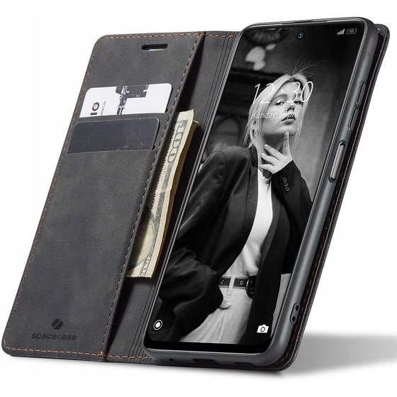 Spacecase Wallet Redmi Note 11/11s black - (5903943294534)