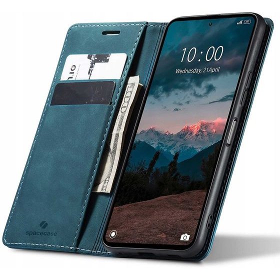 Spacecase Wallet Redmi Note 12 4G blue - (5905719012878)