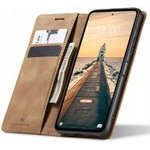 Spacecase Wallet Redmi Note 12 4G light brown - (5905719012885)