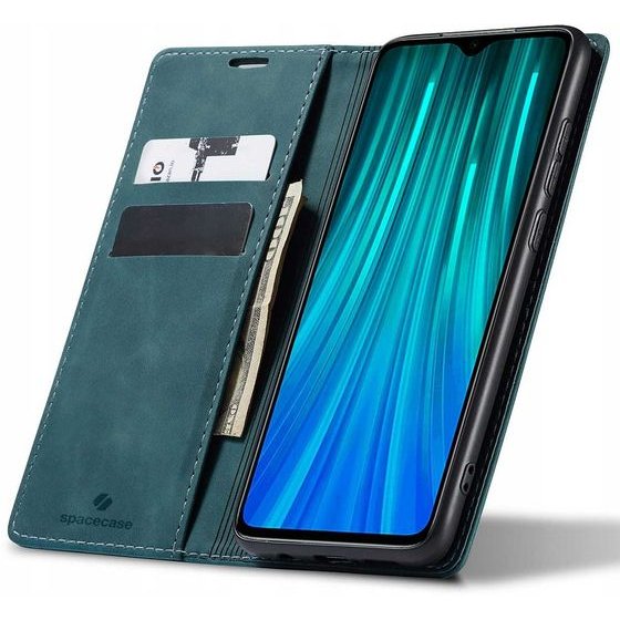 Spacecase Wallet Redmi Note 8 Pro blue - (5903943200917)
