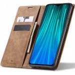Spacecase Wallet Redmi Note 8 Pro light brown - (5903943200894)