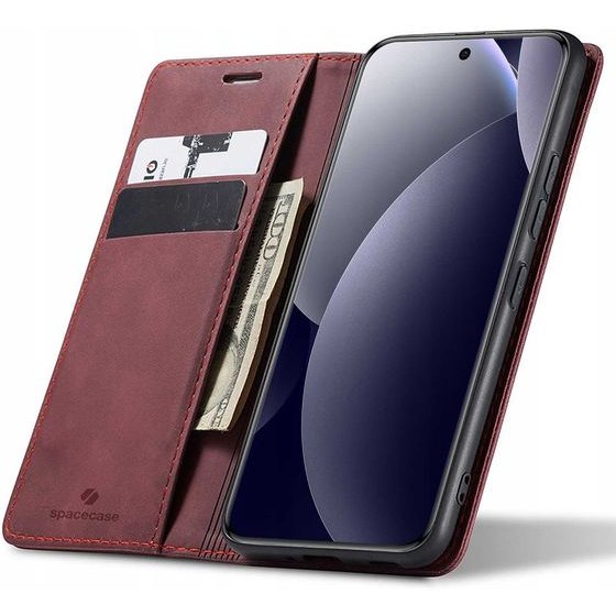 Spacecase Wallet RM Note 15 Pro 5G red - (5905719139056)