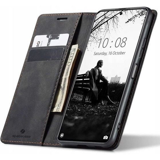 Spacecase Wallet Xiaomi 11T/11T Pro black - (5903943237135)