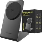 Spacecase Wireless Charger MagCharge Qi2 WM13B space gray - (5905719138363)