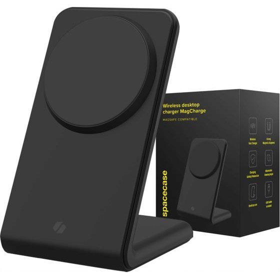 Spacecase Wireless Charger MagCharge WM2B black - (5905719110338)