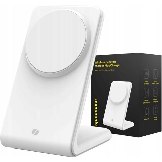 Spacecase Wireless Charger MagCharge WM2W white - (5905719110321)