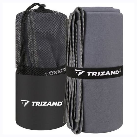 Trizand Quick-Drying Towel 180x100cm Gray - (19376-0)