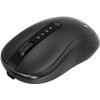 Gembird Dual-Mode Wireless Mouse (2.4G + BT), 1600 DPI, 4-button, Black - (MUSW2-4B-01)