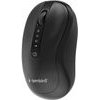 Gembird Dual-Mode Wireless Mouse (2.4G + BT), 1600 DPI, 4-button, Black - (MUSW2-4B-01)