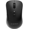 Gembird Dual-Mode Wireless Mouse (2.4G + BT), 1600 DPI, 7-button, Black - (MUSW2-7B-01)