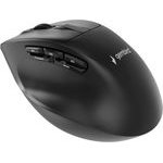 Gembird Triple-Mode Wireless Ergonomic Mouse (2.4G + Bt + USB), 2400 DPI, 9-button, Black - (MUSW3-9B-01)
